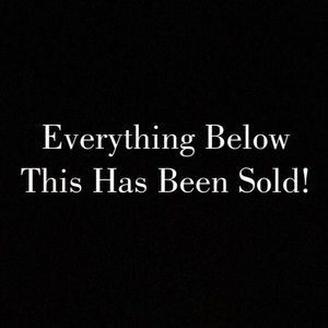 Everything Below This Listing Has Been Sold!